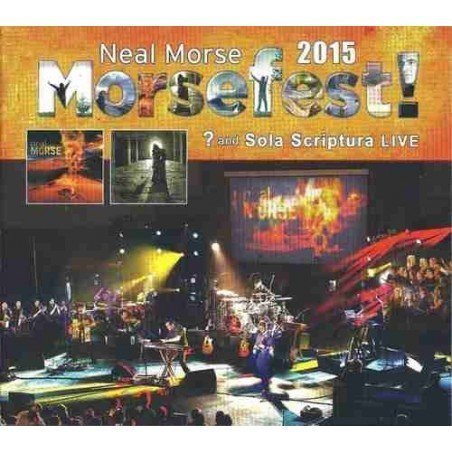 NEAL MORSE - MORSEFEST 2015 AND SOLA SCRIPTURA LIVE (4C - 4 CD+DVD