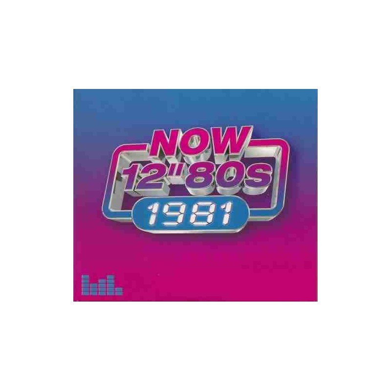 NOW 12" 80S: 1981 - VARIOS ARTISTAS - 4 CDS NOW 12" 80S: 1981 - VARIOS ARTISTAS - 4 CDS