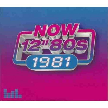 NOW 12" 80S: 1981 - VARIOS ARTISTAS - 4 CDS