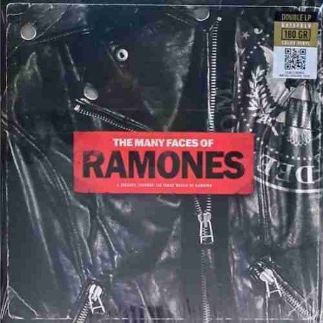 RAMONES - THE MANY FACES OF RAMONES (2LP RED & CLEA - 2 LP