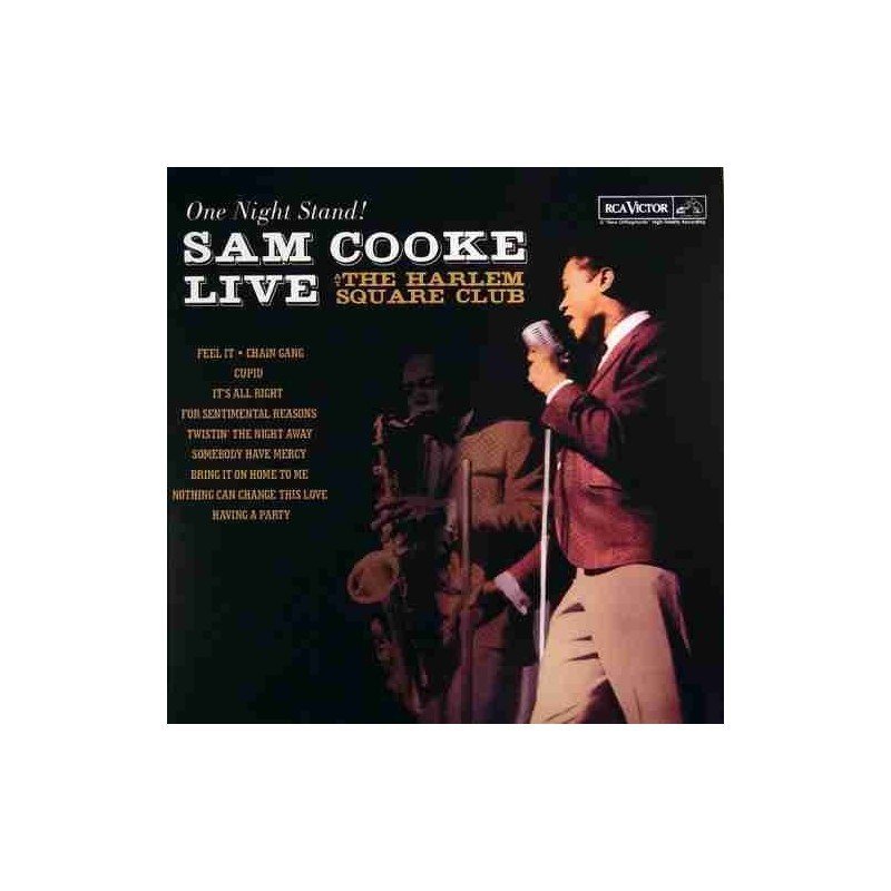 SAM COOKE - LIVE AT THE HARLEM SQUARE CLUB - LP SAM COOKE - LIVE AT THE HARLEM SQUARE CLUB - LP