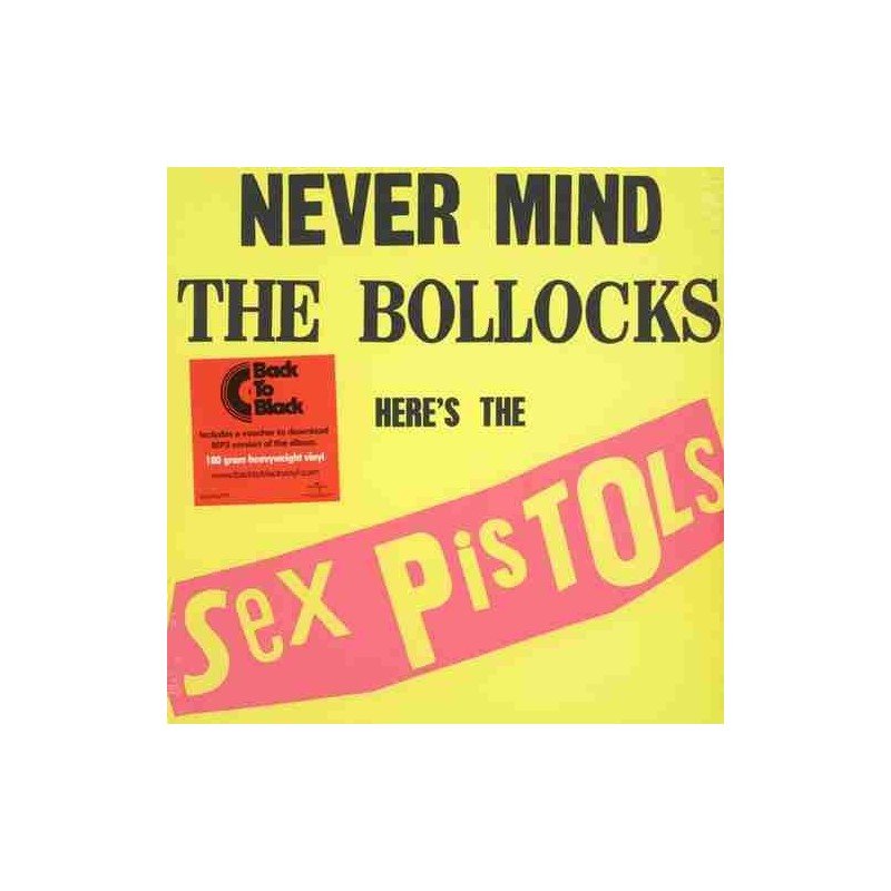 SEX PISTOLS - NEVER MIND THE BOLLOCKS,HERE THE SEX PIST - LP SEX PISTOLS - NEVER MIND THE BOLLOCKS,HERE THE SEX PIST - LP