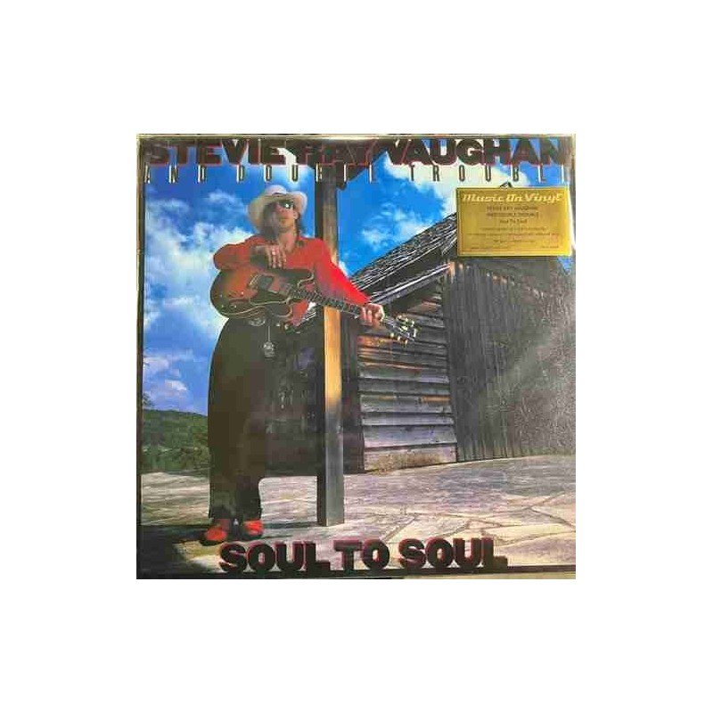 STEVIE RAY VAUGHAN - SOUL TO SOUL (LP RED) - LP STEVIE RAY VAUGHAN - SOUL TO SOUL (LP RED) - LP