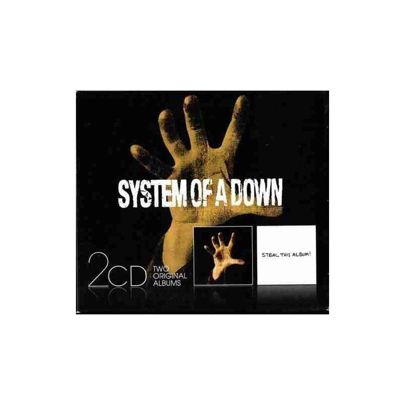 SYSTEM OF A DOWN - SYSTEM OF A DOWN/STEEL THIS ALBUM - 2CD SYSTEM OF A DOWN - SYSTEM OF A DOWN/STEEL THIS ALBUM - 2CD