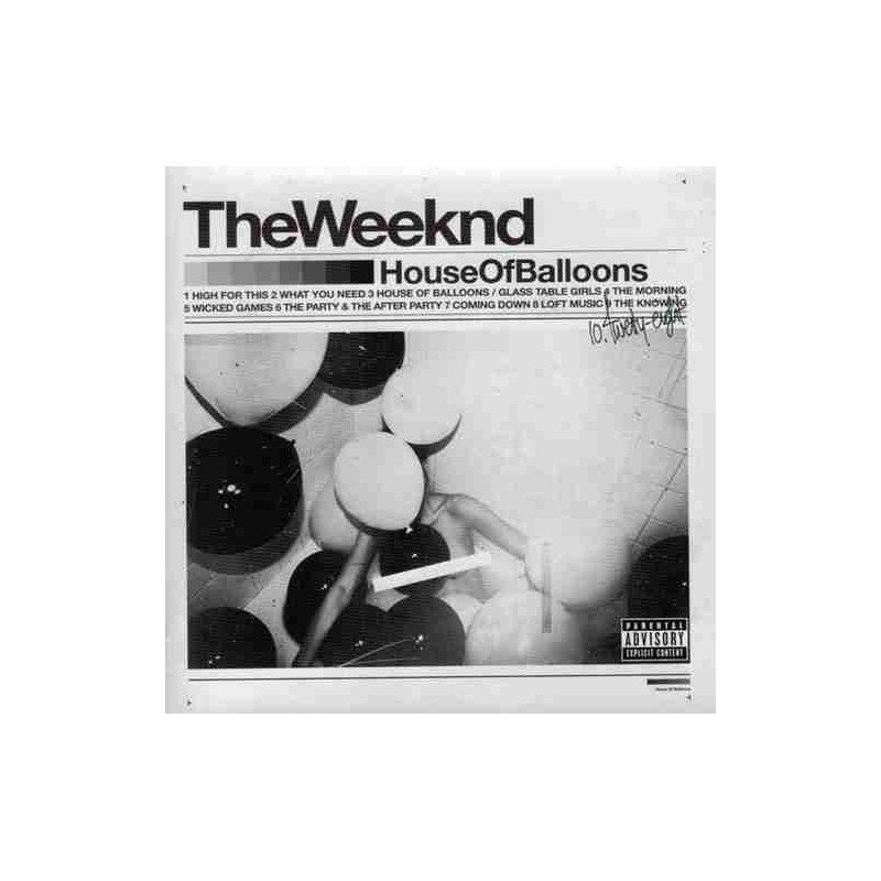 THE WEEKND - HOUSE OF BALLOONS - CD THE WEEKND - HOUSE OF BALLOONS - CD