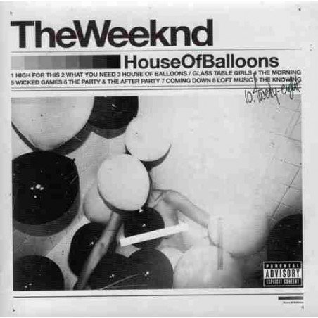 THE WEEKND - HOUSE OF BALLOONS - CD