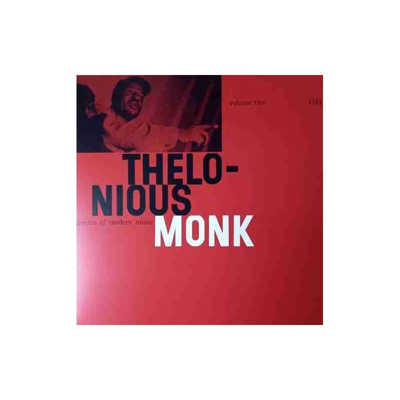 THELONIUS MONK - GENIUS OF MODERN MUSIC V.2 - LP THELONIUS MONK - GENIUS OF MODERN MUSIC V.2 - LP
