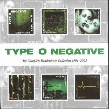 TYPE O NEGATIVE - THE COMPLETE ROADRUNNER COLLECTION 1991 - 6 CDS
