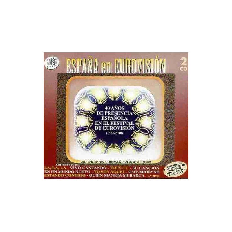 ESPAÑA EN EUROVISION - VARIOS - CD ESPAÑA EN EUROVISION - VARIOS - CD