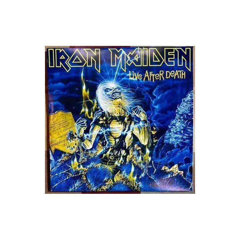 IRON MAIDEN - LIVE AFTER DEAHT - 2 LP IRON MAIDEN - LIVE AFTER DEAHT - 2 LP