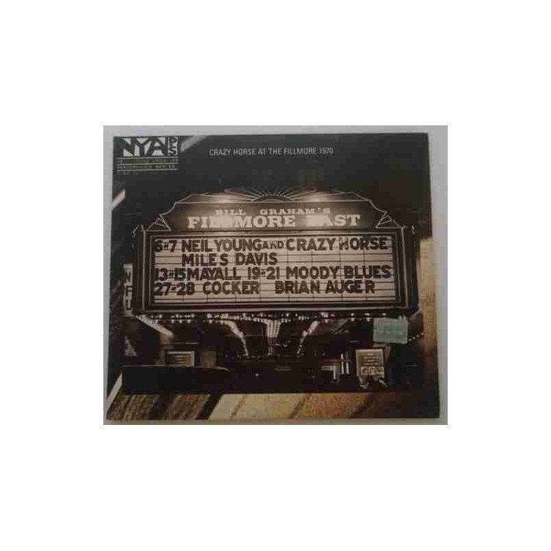 NEIL YOUNG & CRAZY HORSE - LIVE AT THE FILLMORE EAST - CD NEIL YOUNG & CRAZY HORSE - LIVE AT THE FILLMORE EAST - CD