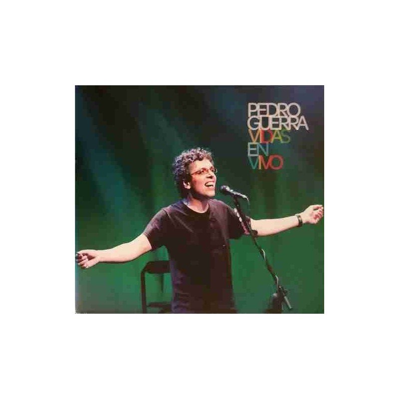 PEDRO GUERRA - VIDAS EN VIVO - CD + DVD PEDRO GUERRA - VIDAS EN VIVO - CD + DVD