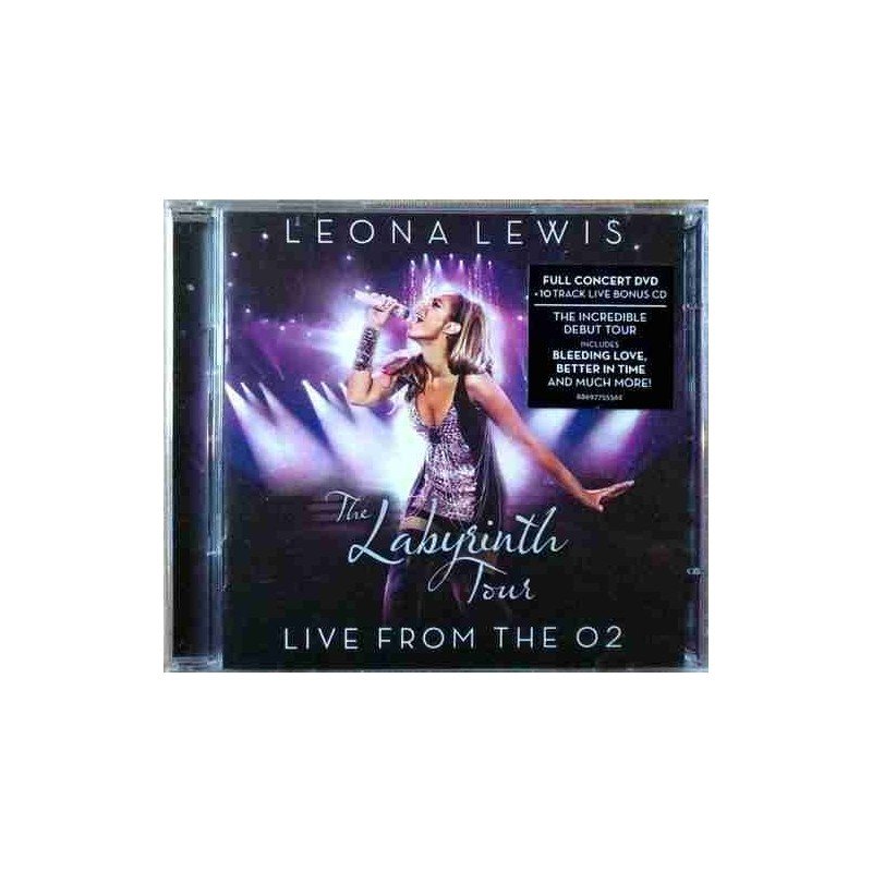 LEONA LEWIS - THE LABYRINTH TOUR/LIVE AT THE 02 - CD + DVD LEONA LEWIS - THE LABYRINTH TOUR/LIVE AT THE 02 - CD + DVD