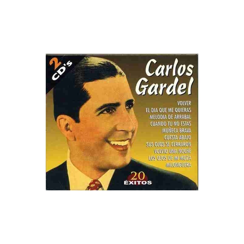 CARLOS GARDEL - 20 EXITOS - 2CD CARLOS GARDEL - 20 EXITOS - 2CD