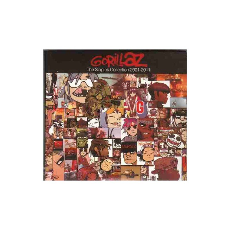 GORILLAZ - THE SINGLES COLLECTION 2001 2011 - CD + DVD GORILLAZ - THE SINGLES COLLECTION 2001 2011 - CD + DVD