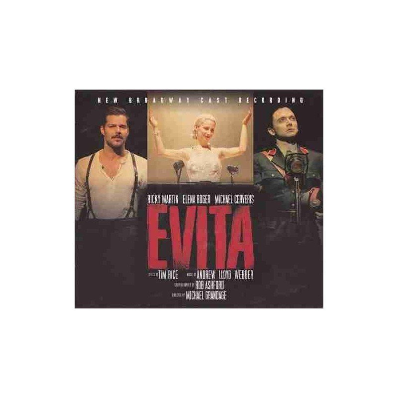 RICKY MARTIN - EVITA/NEW BROADWAY - CD RICKY MARTIN - EVITA/NEW BROADWAY - CD