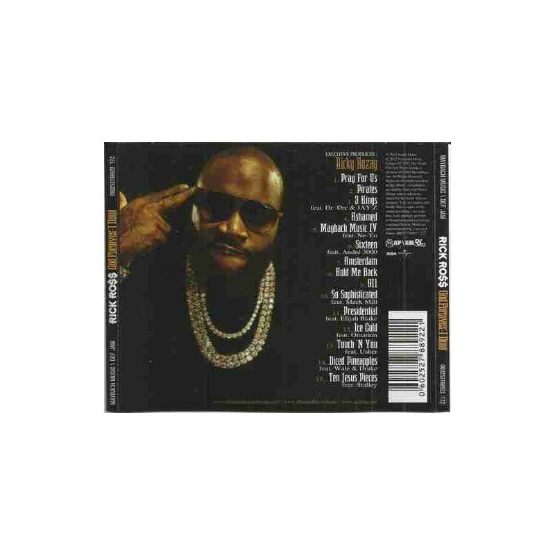 RICK ROSS - GOD FORGIVES,I DON´T - CD RICK ROSS - GOD FORGIVES,I DON´T - CD