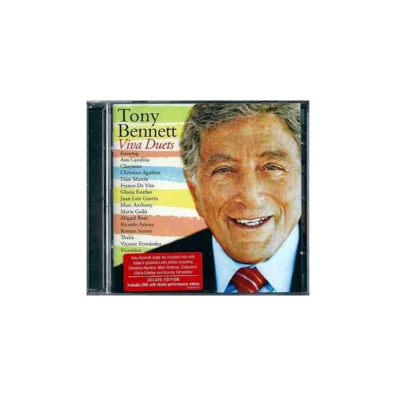 TONY BENNETT - VIVA DUETS - CD + DVD TONY BENNETT - VIVA DUETS - CD + DVD