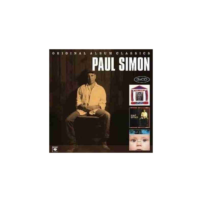 PAUL SIMON - ORIGINAL ALBUM CLASSICS - 3CD PAUL SIMON - ORIGINAL ALBUM CLASSICS - 3CD