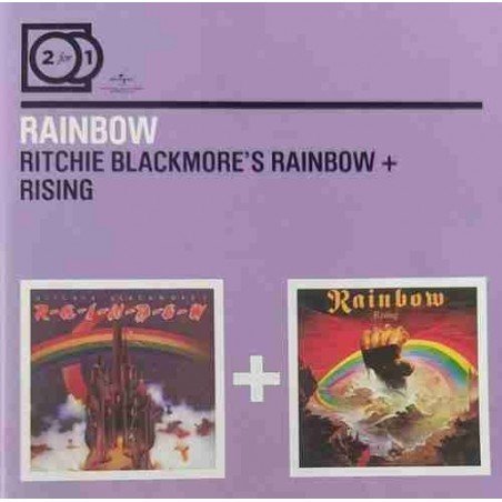 RAINBOW - RITCHIE BLACKMORE´S+RISING 2X1 - 2CD