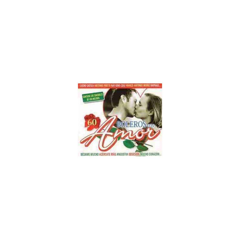 BOLEROS CON AMOR - VARIOS - CD