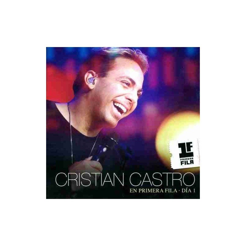 CRISTIAN CASTRO - EN PRIMERA FILA - CD + DVD CRISTIAN CASTRO - EN PRIMERA FILA - CD + DVD