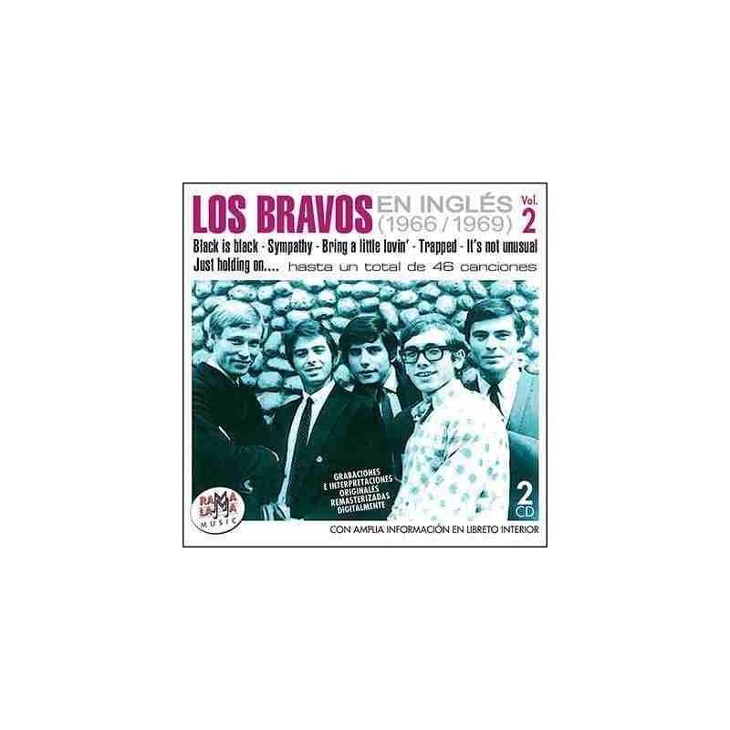 LOS BRAVOS - LOS BRAVOS EN INGLES V.2 1966/1969 - 2CD LOS BRAVOS - LOS BRAVOS EN INGLES V.2 1966/1969 - 2CD