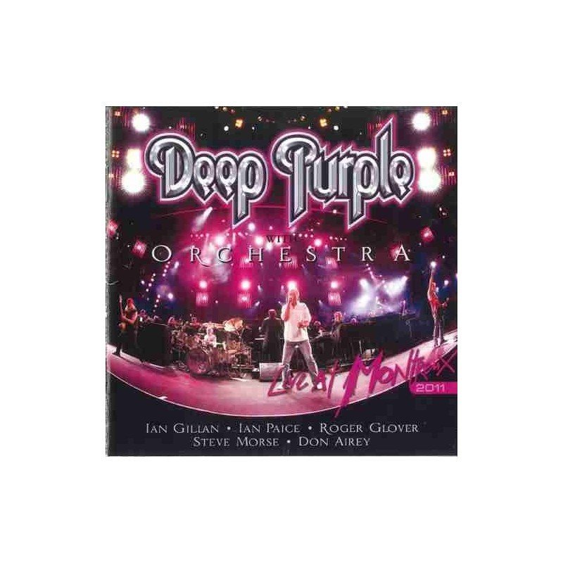 DEEP PURPLE & ORCHESTRA - LIVE AT MONTREAUX 2011 - 2CD DEEP PURPLE & ORCHESTRA - LIVE AT MONTREAUX 2011 - 2CD