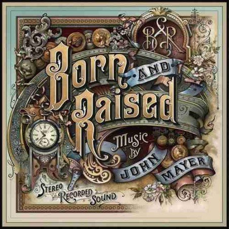 JOHN MAYER - BORN AND RAISED - CD