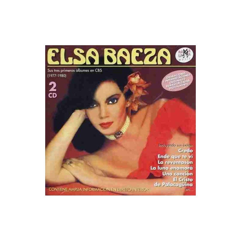 ELSA BAEZA - SUS TRES PRIMEROS LP´S EN CBS 1977/1980 - 2CD ELSA BAEZA - SUS TRES PRIMEROS LP´S EN CBS 1977/1980 - 2CD