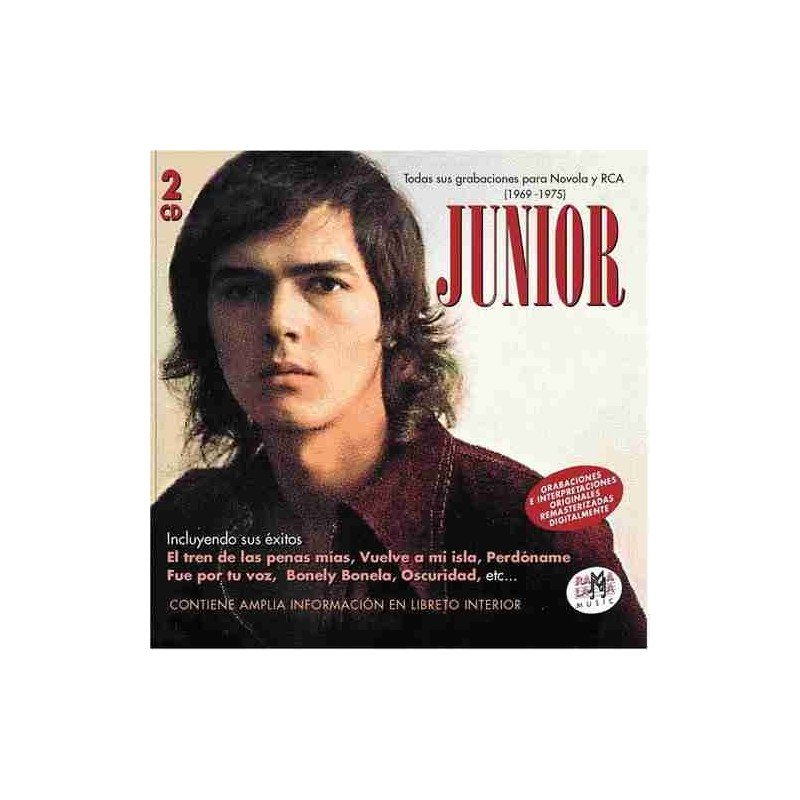 JUNIOR - TODAS SUS GRABACIONES 1969/1975 D.NAVOLA - 2CD JUNIOR - TODAS SUS GRABACIONES 1969/1975 D.NAVOLA - 2CD
