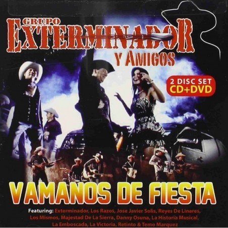 GRUPO EXTERMINADOR - VAMONOS DE FIESTA - CD + DVD