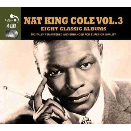 NAT KING COLE - 8 CLASSIC ALBUMS V3. - 4 CDS