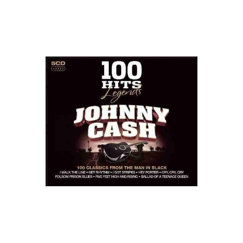 JOHNNY CASH - 100 HITS: LEGENDS - 5 CDS JOHNNY CASH - 100 HITS: LEGENDS - 5 CDS