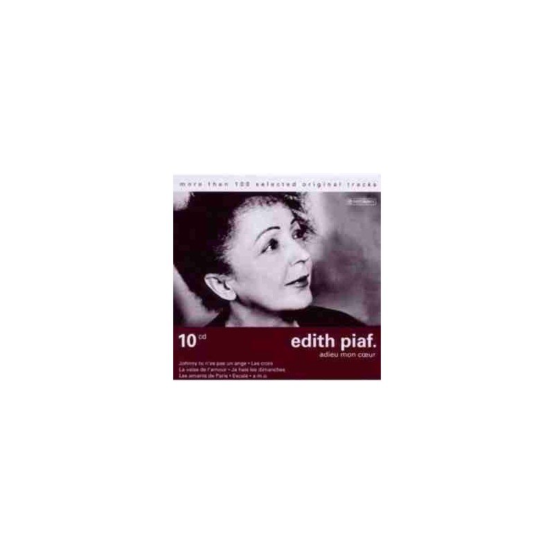 EDITH PIAF - 10 CD WALLETBOX - 10 CDS EDITH PIAF - 10 CD WALLETBOX - 10 CDS