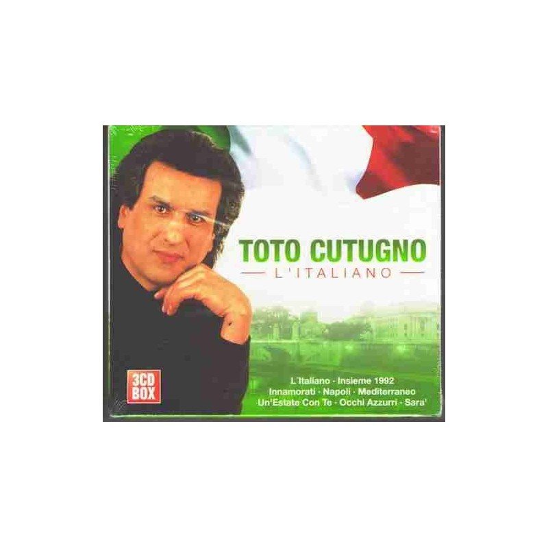 TOTO CUTUGNO - LÍTALIANO - 3CD TOTO CUTUGNO - LÍTALIANO - 3CD