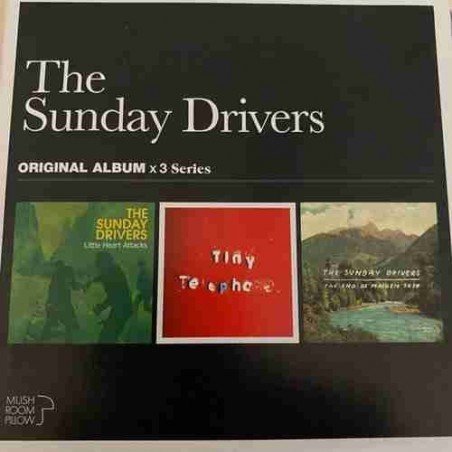 SUNDAY DRIVERS THE - ORIGINAL ALBUM (LITTLE...+TINY...+THE END O - 3CD
