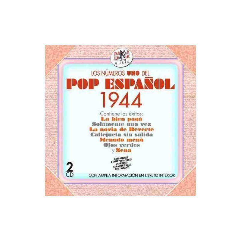 LOS NUMERO UNO DEL POP ESPA - VARIOS - 2CD LOS NUMERO UNO DEL POP ESPA - VARIOS - 2CD