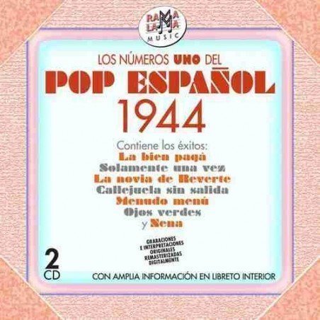 LOS NUMERO UNO DEL POP ESPA - VARIOS - 2CD