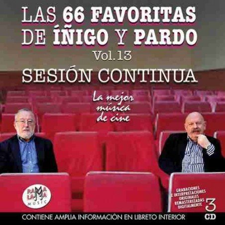 LAS 66 FAVORITAS DE IÑIGO Y PA - VOL.13 LOS MEJORES ROCK DE LA HISTORIA - 3CD