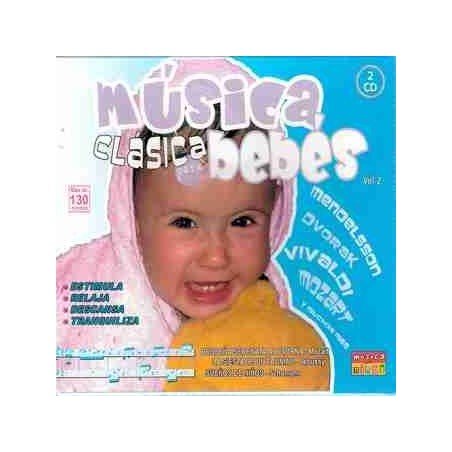 MUSICA CLASICA PARA BEBES - V.2 - 2CD