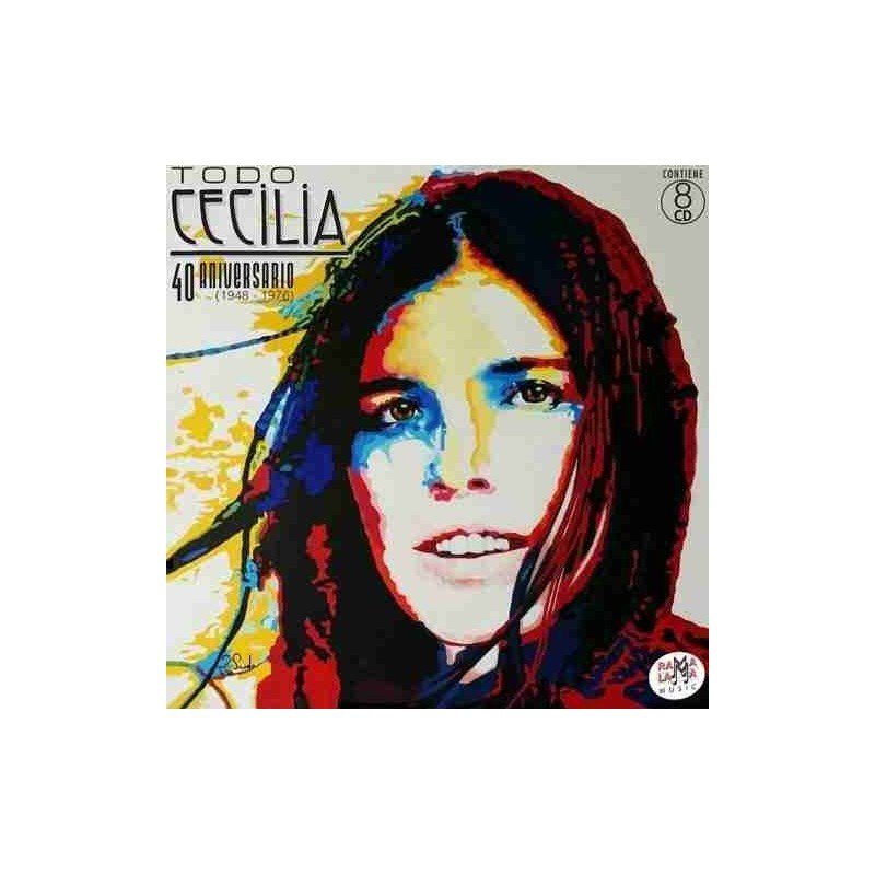 CECILIA - TODO 40TH ANIVERSARIO - 8 CDS CECILIA - TODO 40TH ANIVERSARIO - 8 CDS