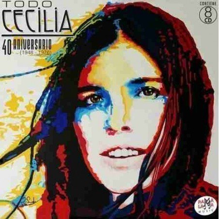 CECILIA - TODO 40TH ANIVERSARIO - 8 CDS