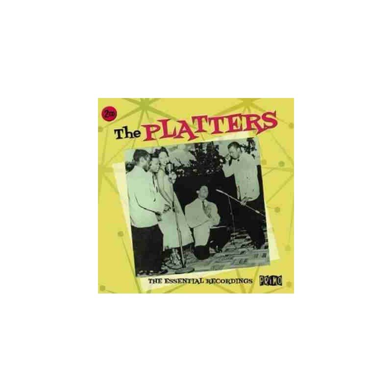 THE PLATTERS - THE ESSENTIAL RECORDINGS - 2CD