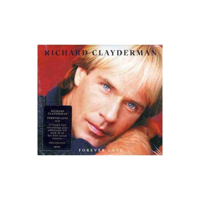 RICHARD CLAYDERMAN - FOREVER LOVE - 2CD RICHARD CLAYDERMAN - FOREVER LOVE - 2CD