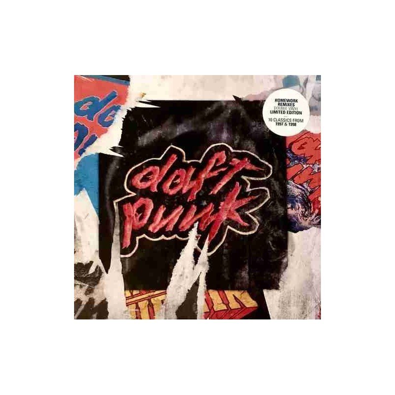 DAFT PUNK - HOMEWORK (REMIXES) - LP DAFT PUNK - HOMEWORK (REMIXES) - LP