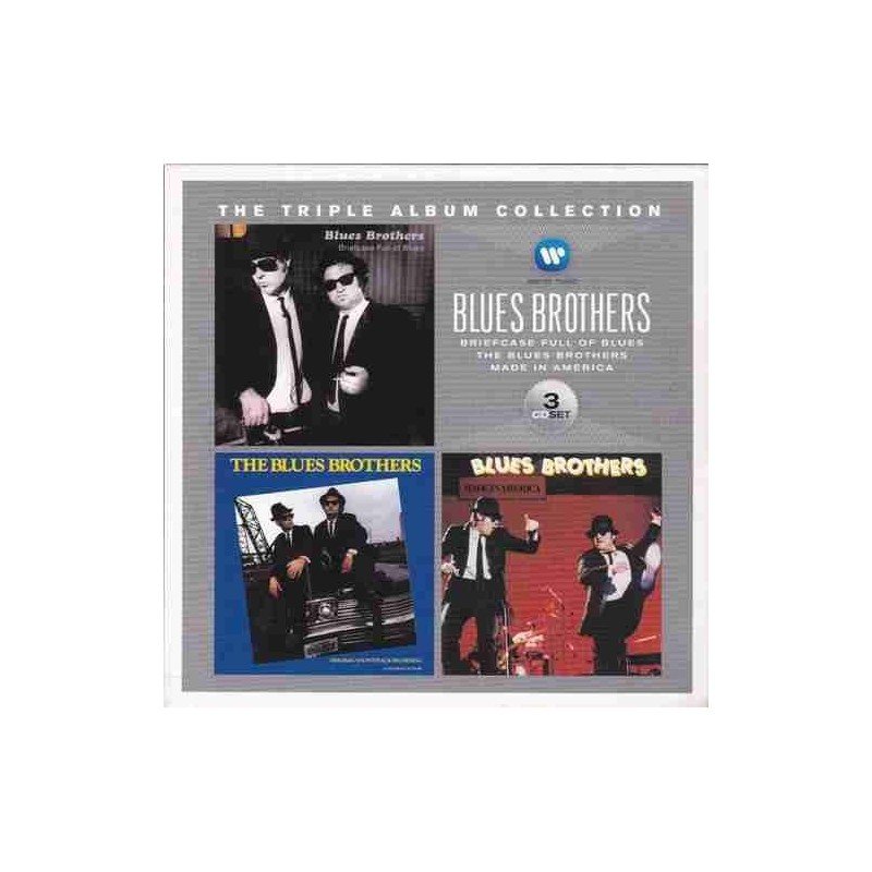THE BLUES BROTHERS - TRIPLE ALBUM COLLECTION - 3CD THE BLUES BROTHERS - TRIPLE ALBUM COLLECTION - 3CD