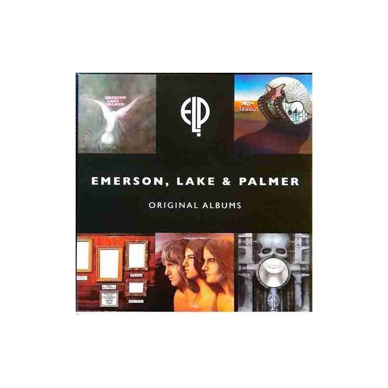 EMERSON LAKE & PALMER - ORIGINAL ALBUMS - 5 CDS EMERSON LAKE & PALMER - ORIGINAL ALBUMS - 5 CDS