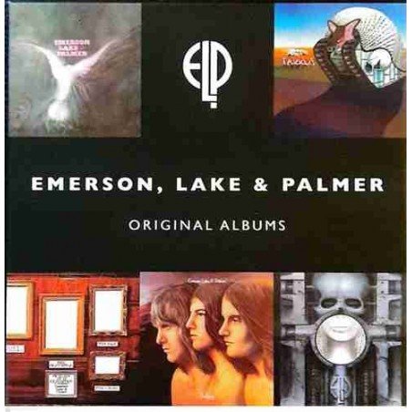 EMERSON LAKE & PALMER - ORIGINAL ALBUMS - 5 CDS