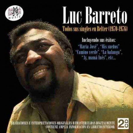 LUC BARRETO - TODOS SUS SINGLES EN BELTER (1970/1976) - 2CD